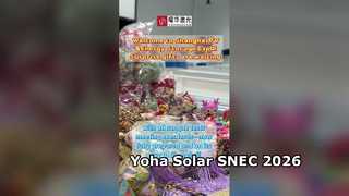 We are excited to announce that Yoha Solar will participate in SNEC 2026 Shanghai, one of the world’